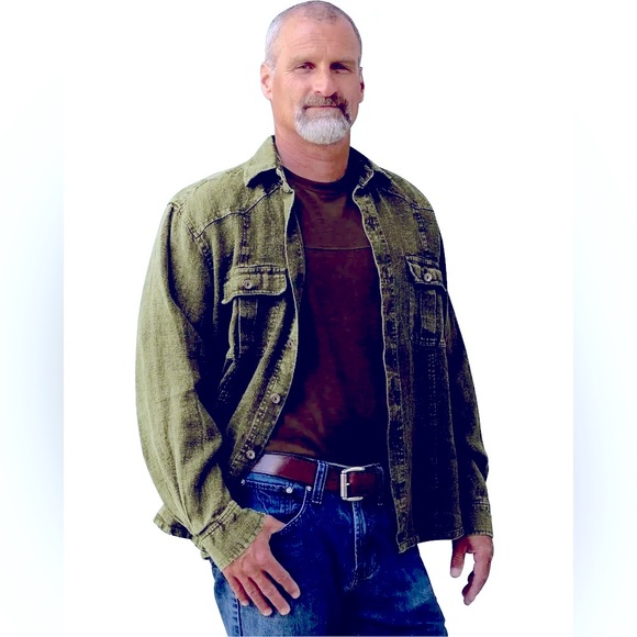 DASH HEMP - 100% Organic Hemp - Zayantè Southwestern Button-down Shirt - Picture 3 of 8